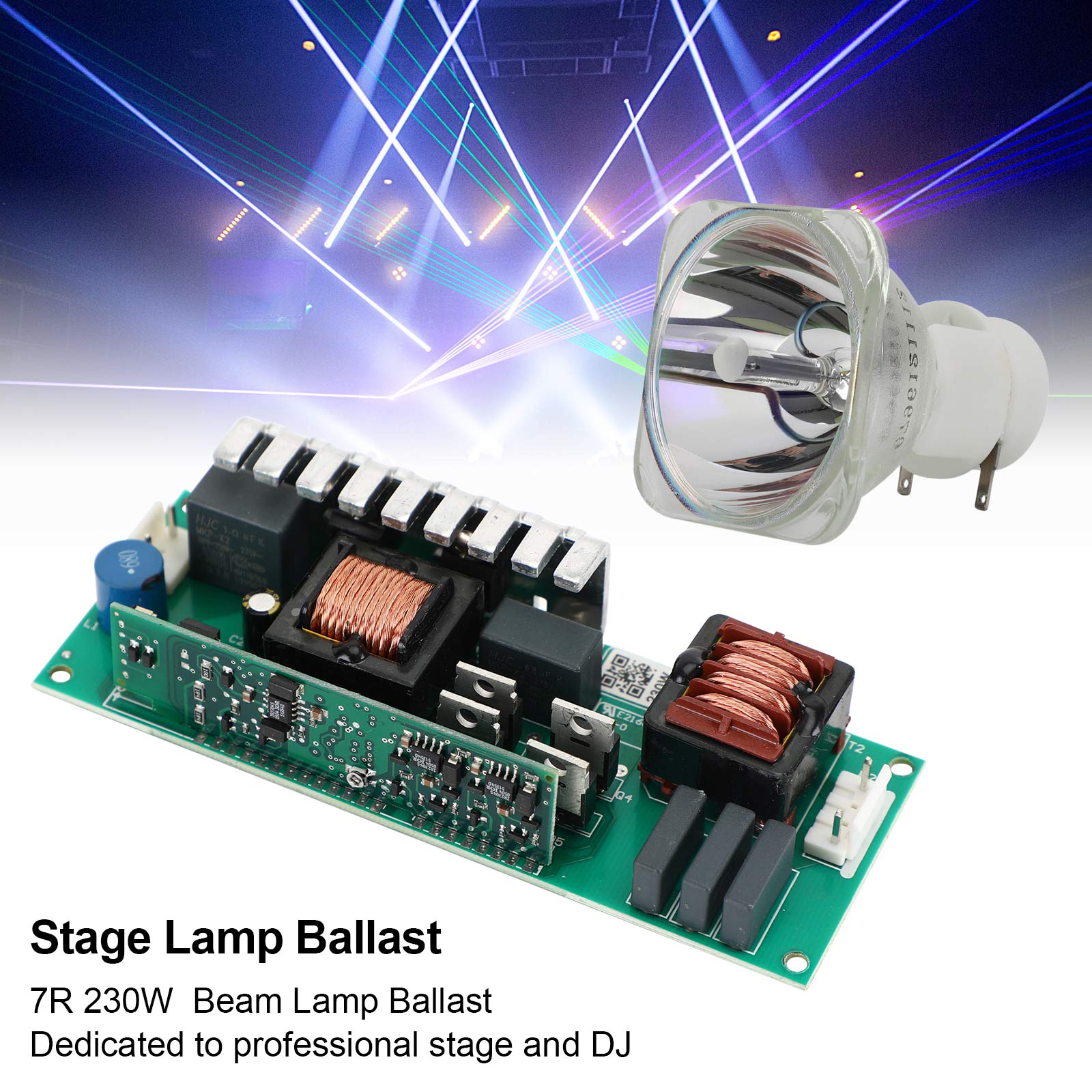 7R 230W Beam Lamp Bulb With Ballast Power Supply for R7 Platinum Stage Light