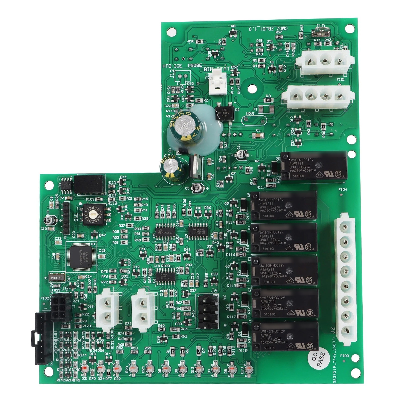 11-0621-21 11-0673-21 11-0550-28 Control Board Assembly Cuber For Scotsman-Ice