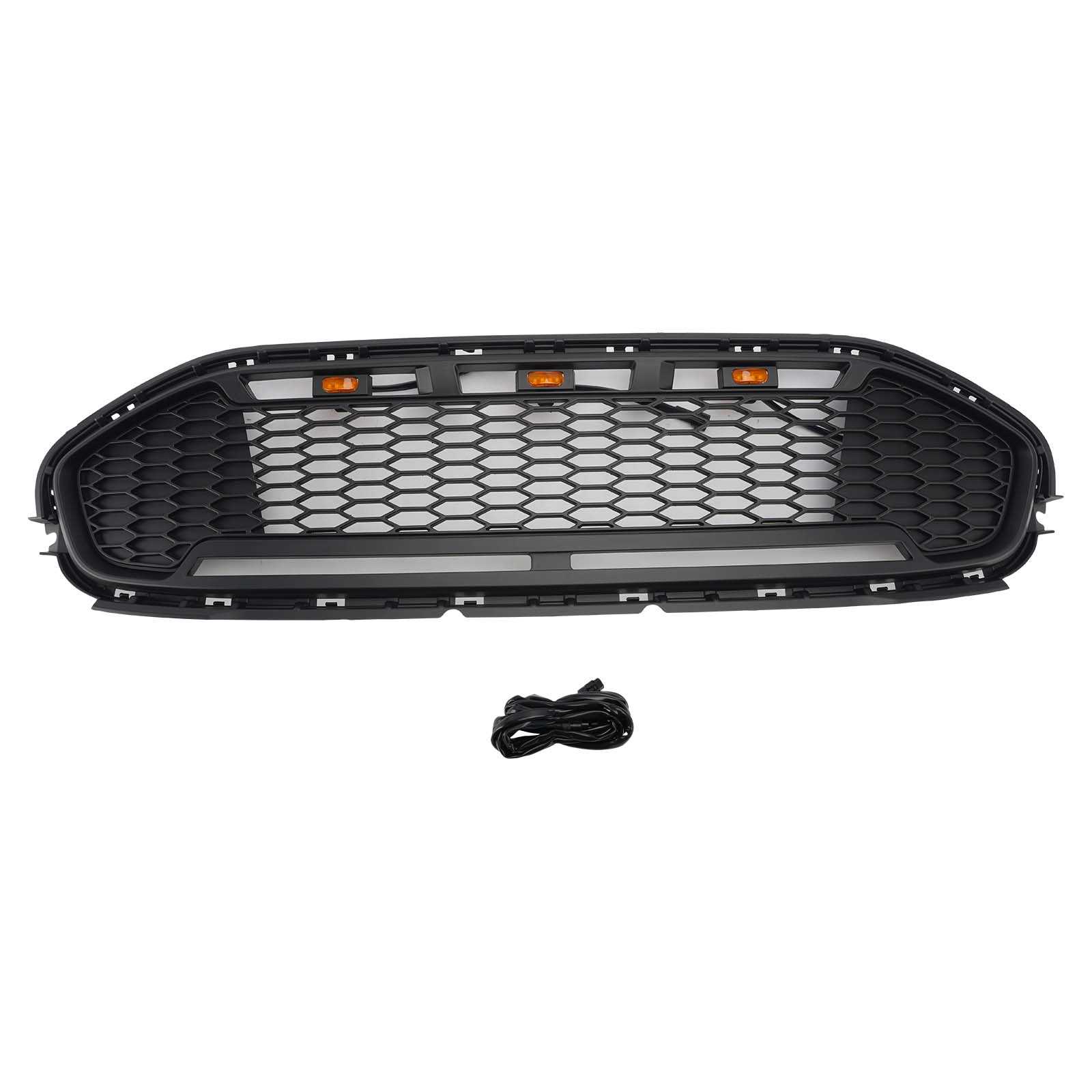 Ford Transit Connect 2019-2023 Black Front Bumper Grill Grille W/LED