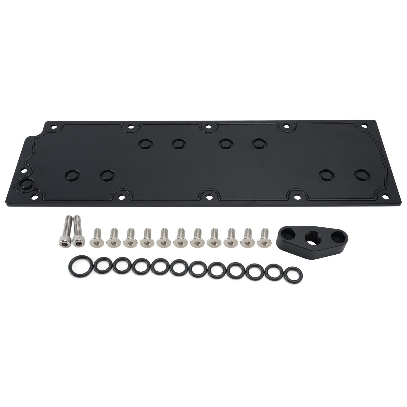 Gen IV engine blocks, for LS2 LS3 LS7 LH6 L92 L76 LY2 LY5 LY6 LC9 LFA LH8 LMG L98 L9H L20 L94 LZ1 L99 L96 LC8 L77 LS Gen 4 Valley Pan Cover Plate with Gasket Generic