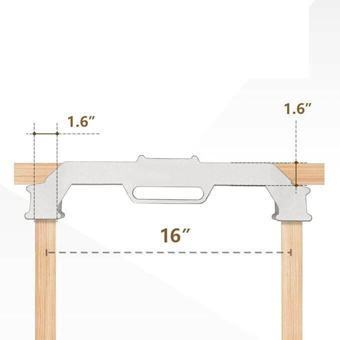 Stud Tool Framing Precision Layout Inch 16 Wall On-Center Tools Master