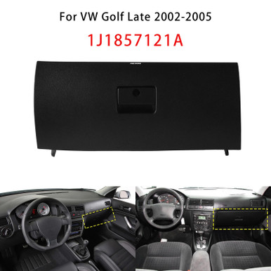 2002-2012 VW Golf Jetta Wagon Dash Glove Box Door Lid Cover Black