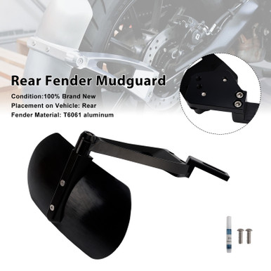 2017-2025 Triumph Bobber Rear Fender Mudguard Black Generic