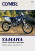 Clymer Manual Fits Yamaha YZ250F & WR250F 01-03