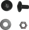 Screws Fairing 6mm x 13mm, Head 14.00mm Black Pitch 1.00mm Per 10