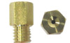 Brass Jets HEX 1606mm Head Size, 5mm Thread & 0.90mm Pitch Per 5