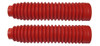 Fork Gaitors Medium Red 245mm Long Top 30mm Bottom 55mm Pair