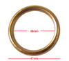 Exhaust Gaskets Copper OD 47mm, ID 38mm, Thickness 5mm Per 10 18291-MEB-670