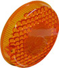 Indicator Lens Fits Kawasaki KH250, KH400Amber 23048-1002