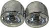 Headlight Complete Chrome Twin 4.5"Side MountE Marked Pair