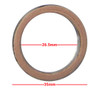 Exhaust Gaskets Alloy Fibre OD 35mm, ID 26.50mm, Thickness 5mm Per 10