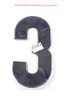 Competition Numbers Black 6" 3 Gloss Per 10