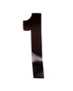 Competition Numbers Black 6" 1 Gloss Per 10