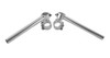 Handlebar 7/8"CNC Silver Clip 0ns 41mm Fork Pair