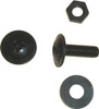 Screws Fairing 6mm x 18mm, Head 16.50mm Black Pitch 1.00mm Per 10