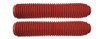 Fork Gaitors Large Red 340mm Long Top 40mm Bottom 60mm Pair