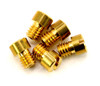 Brass Jets 105 Fits Peugeot5mm Head Size, 4mm Thread, 0.75mm Pitc Per 5