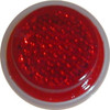 Reflector Red Round 10 x Stick-on OD 20mm Per 10