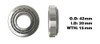 Taper Bearing ID 20mm x OD 42mm x Thickness 15mm 49001081000