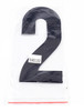 Competition Numbers Black 6" 2 Gloss Per 10