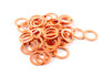 Washers Copper 16mm x 22mm x 1.50mm Per 50