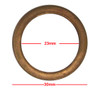Exhaust Gaskets Copper OD 30mm, ID 23mm, Thickness 1.60mm