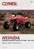 Clymer Manual Fits Honda TRX250R, FourTrax 250R & ATC250R 85-89