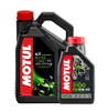 Motul 5100 10w40 4T Semi Synthetic 4 Litres + 1 Litre