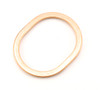 Exhaust Gaskets Oval KLR600 Copper OD 61mm/50mm Per 10 11009-1374