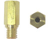 Brass Jets HEX LONG 2106mm Head Size, 5mm Thread & 0.9mm Pit Per 5