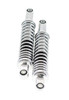 Rear Shock Absorber Dampers 330mm Pin+Pin up to 175cc with All Chrome Pair