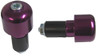 Bar End Weight Universal Small Purple, Fits 7/8 Handlerbars Pair