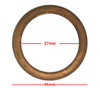 Fits Suzuki GS 850 G Europe 1979-1986 Flat Copper Exhaust Gasket Per 10