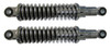 Fits Suzuki ZR 50 KE X1 UK 1979-1981 Shock Absorber - Chrome - Rear Pair