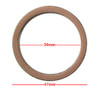 Fits Suzuki T 350 Rebel 2T UK 1969-1972 Alloy Fibre Exhaust Gasket Per 10
