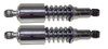 Fits Honda PA 50 VCH Camino Europe 1986-1991 Shock Absorber - Chrome - Rear Pair