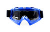 Goggles Off Road Revo Blue Silicone Strap