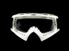 Goggles Off Road Revo White Silicone Strap