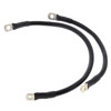 Black Battery Cable for Motorcycles & PowerSports 1ea. 11", 1ea. 16"; 79-3010-1
