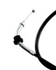 Motorcycle Throttle Cable Compatible with/Replacement for Yamaha YS125 17 Push.