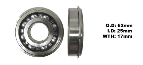 Bearing Koyo 6305NRID 25mm x OD 62mm x W 17mm 92045-1012