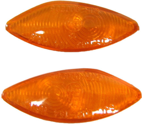 Indicator Lens Mini Eagle Eye Amber E-Marked Pair
