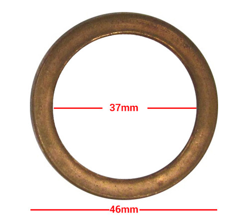 Fits Yamaha XJR 1300 SP Australia 1999-2001 Flat Copper Exhaust Gasket Per 10