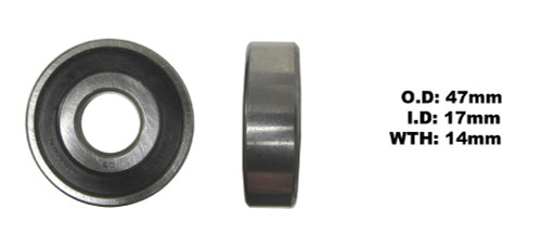 Fits Kawasaki KZ 1300 B 1980 Wheel Bearing - Front Right