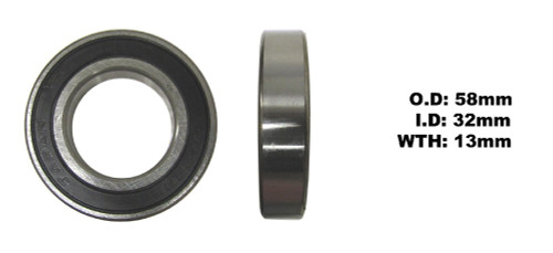 Fits Suzuki GSX-R 600 USA 1997-2000 Wheel Bearing - Rear Left