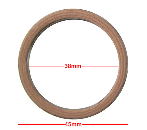 Fits Honda CB 750 F2 UK 1992-2001 Exhaust Gasket - Alloy Fibre Type Per 10