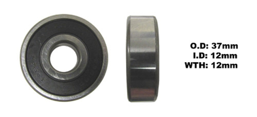 Fits Honda MBX 125 F Europe 1984-1986 Wheel Bearing - Rear Left