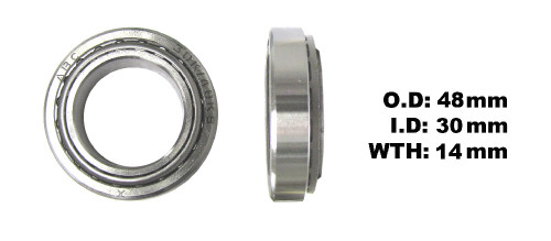 Kawasaki KH 250 A 3 Cylinder 1976 Taper Bearing - Top