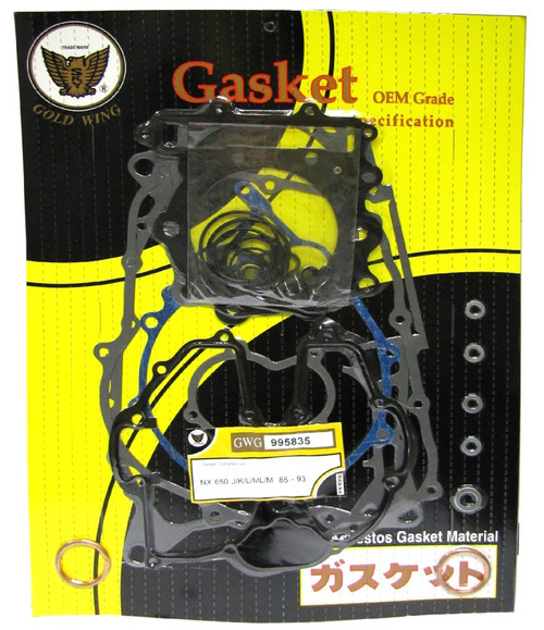 Fits Honda NX 650 Dominator Europe 1988-1999 Gasket Set Full
