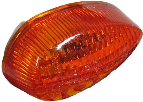 Fits Yamaha FZ6-N Naked No ABS UK 2004-2007 Indicator Lens Amber Fr RH